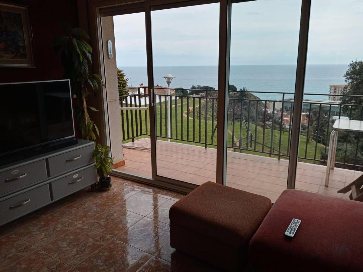 Pis A Blanes Amb Precioses Vistes Al Mar. Exterior foto